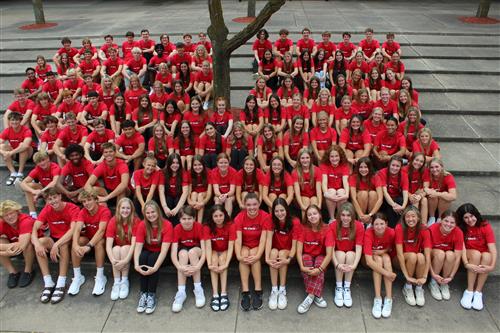Link Crew Leaders Welcome New Students to MWHS